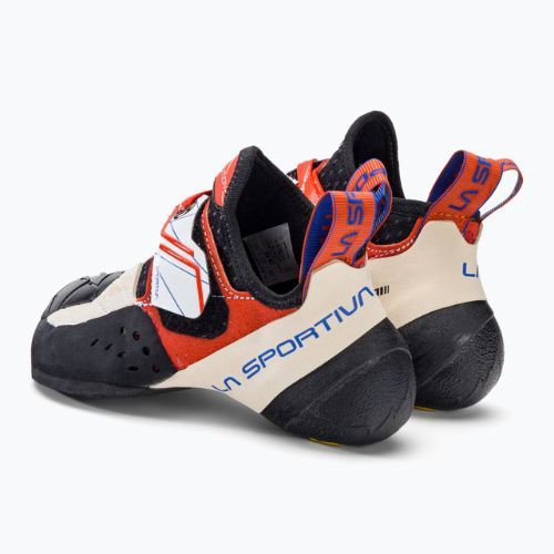 Buty wspinaczkowe damskie La Sportiva Solution white/lily orange Solution ZFCS014W00003