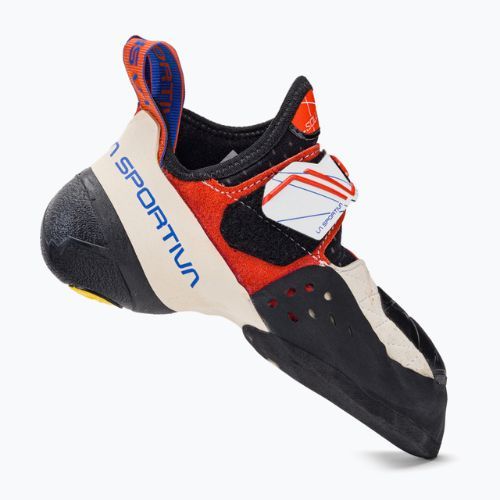 Buty wspinaczkowe damskie La Sportiva Solution white/lily orange Solution ZFCS014W00003