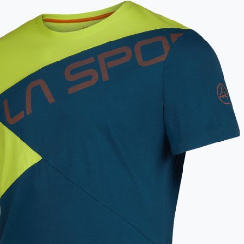 Koszulka wspinaczkowa męska La Sportiva Float storm blue/lime punch