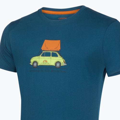 Koszulka męska La Sportiva Cinquecento storm blue/hawaiian sun