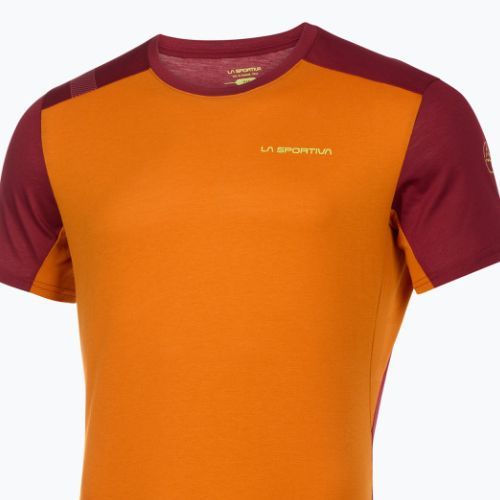 Koszulka wspinaczkowa męska La Sportiva Grip hawaiian sun/sangria