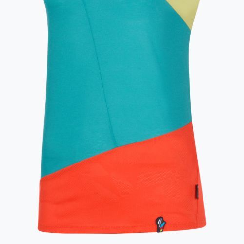 Koszulka wspinaczkowa damska La Sportiva Charm Tank cherry tomato/lagoon