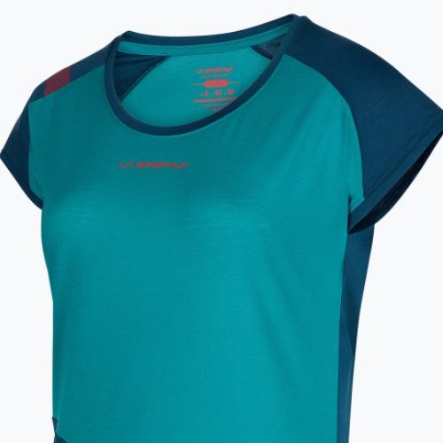 Koszulka wspinaczkowa damska La Sportiva Hold lagoon/storm blue