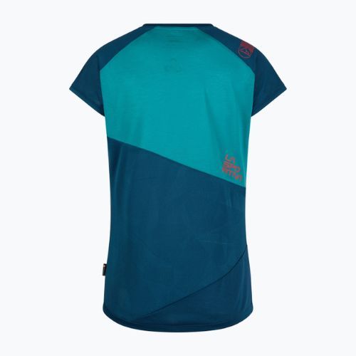 Koszulka wspinaczkowa damska La Sportiva Hold lagoon/storm blue