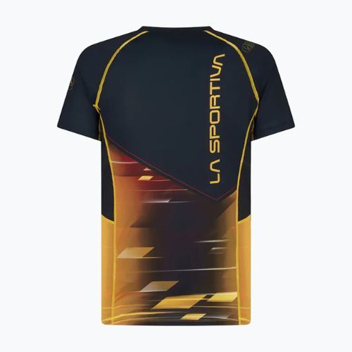 Koszulka do biegania męska La Sportiva Wave black/yellow