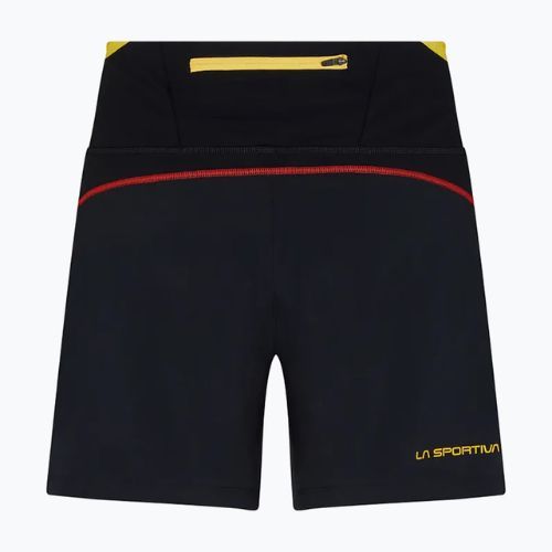 Spodenki do biegania męskie La Sportiva Ultra Distance Short 7" black/yellow