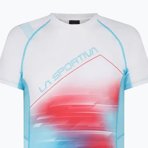 Koszulka do biegania damska La Sportiva Draft malibu blue/white