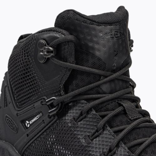 Buty trekkingowe męskie KEEN Nxis Evo Mid WP triple black