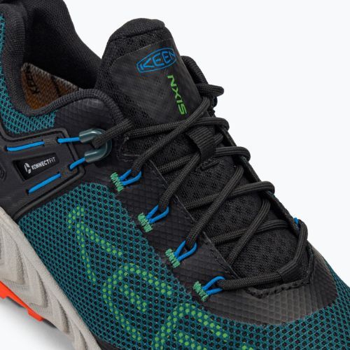Buty trekkingowe męskie KEEN Nxis Evo WP sea moss/scarlet ibis