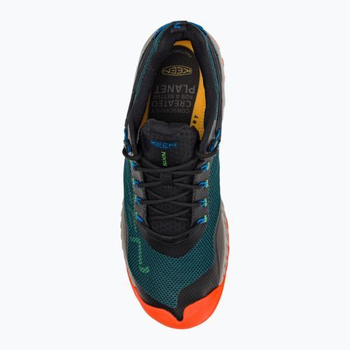 Buty trekkingowe męskie KEEN Nxis Evo WP sea moss/scarlet ibis