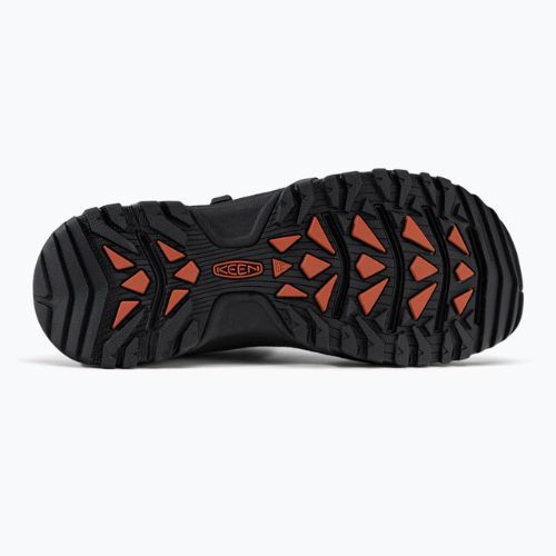 Sandały męskie KEEN Targhee III Open Toe grey/black