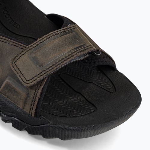 Sandały męskie KEEN Targhee III Open Toe grey/black