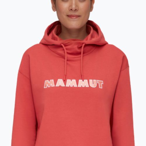 Bluza trekkingowa damska Mammut ML Hoody Logo terracotta