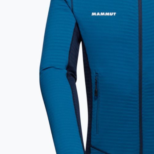 Bluza trekkingowa męska Mammut Taiss Light ML Hooded deep ice/marine