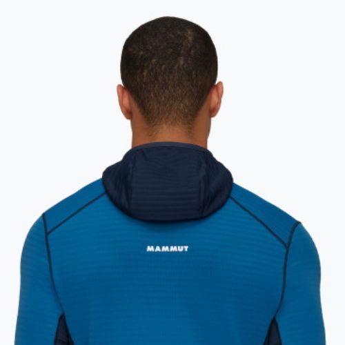 Bluza trekkingowa męska Mammut Taiss Light ML Hooded deep ice/marine