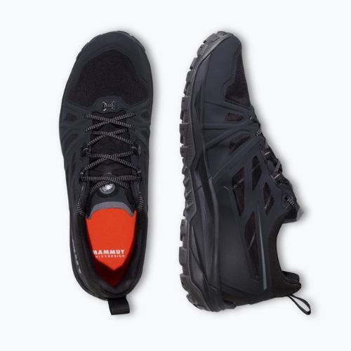 Buty turystyczne męskie Mammut Saentis Low black/titanium