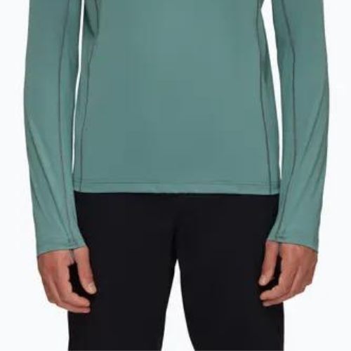 Longsleeve trekkingowy męski Mammut Selun FL Sun Hoody dark jade