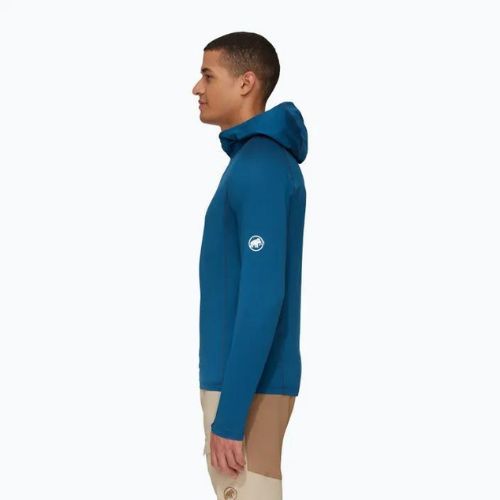 Longsleeve trekkingowy męski Mammut Selun FL Sun Hoody deep ice
