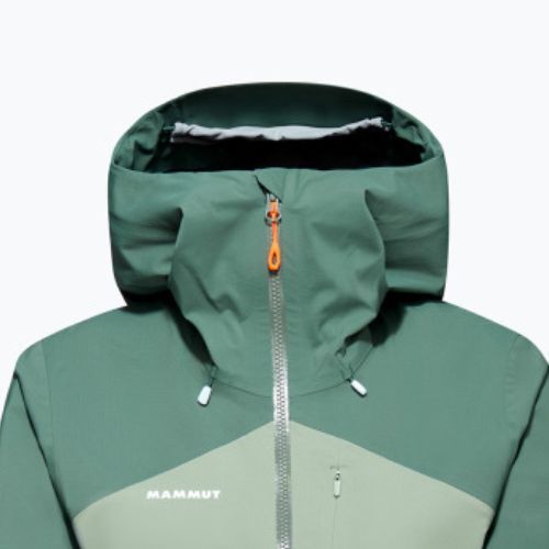 Kurtka przeciwdeszczowa damska Mammut Alto Guide HS Hooded jade/dark jade