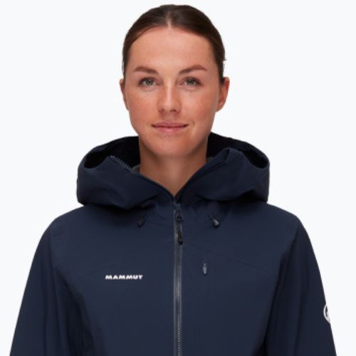 Kurtka przeciwdeszczowa damska Mammut Alto Guide HS Hooded marine