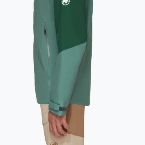 Kurtka przeciwdeszczowa męska Mammut Convey Tour HS Hooded 2023 dark jade/woods