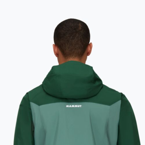 Kurtka przeciwdeszczowa męska Mammut Convey Tour HS Hooded 2023 dark jade/woods