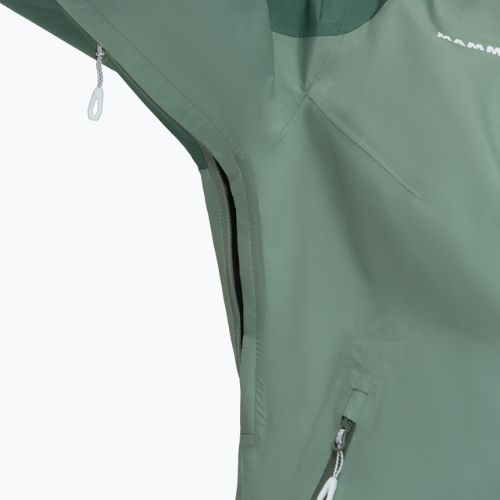 Kurtka przeciwdeszczowa damska Mammut Convey Tour HS Hooded jade/dark jade