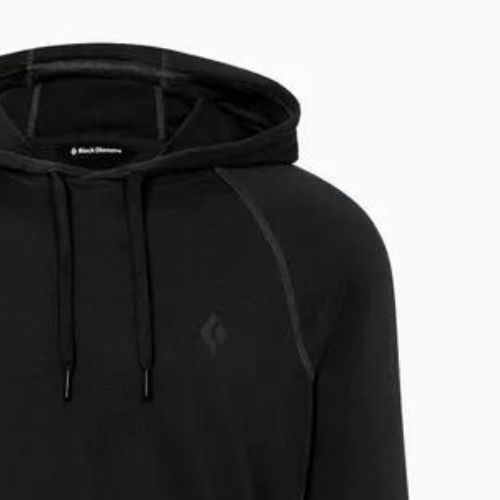 Bluza trekkingowa męska Black Diamond Crag Hoody black