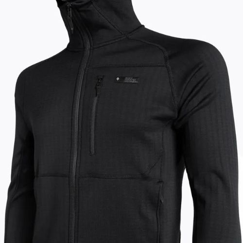 Bluza trekkingowa męska Black Diamond Factor Hoody black