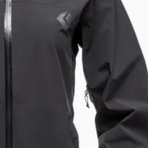 Kurtka przeciwdeszczowa damska Black Diamond Stormline Stretch black
