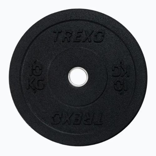 Obciążenie bumperowe olimpijskie TREXO TRX-BMP010 10 kg czarne