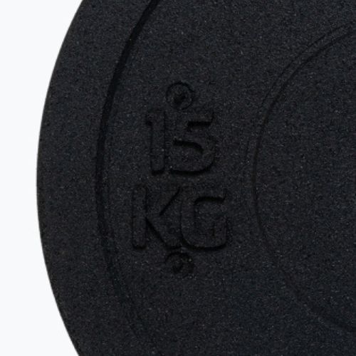 Obciążenie bumperowe olimpijskie XTREXO TRX-BMP015 15 kg czarne