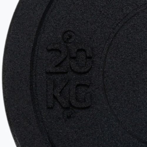 Obciążenie bumperowe olimpijskie XTREXO TRX-BMP020 20 kg czarne