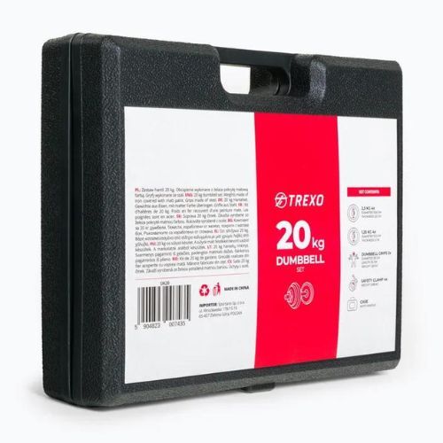 Zestaw hantli XTREXO DK20 20 kg