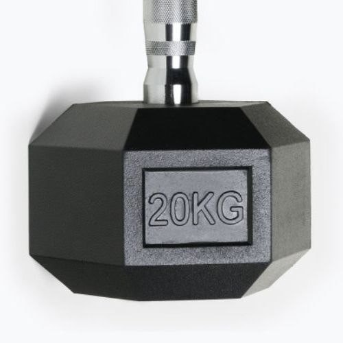 Hantel ogumowany XTREXO Hex 20 kg