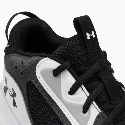 Buty do koszykówki męskie Under Armour Lockdown 6 white/jet gray/black