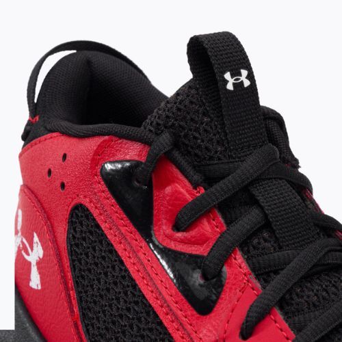 Buty do koszykówki męskie Under Armour Lockdown 6 red/black/white