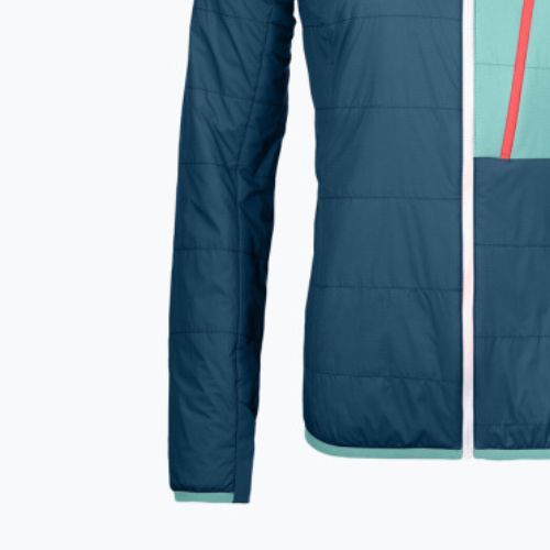 Kurtka hybrydowa damska ORTOVOX Swisswool Piz Duan petrol blue