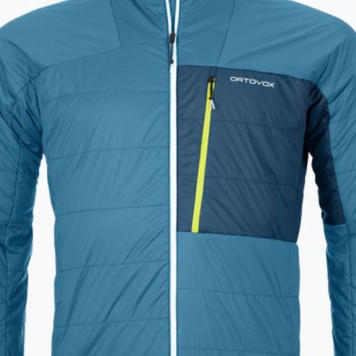 Kurtka hybrydowa męska ORTOVOX Swisswool Piz Duan mountain blue