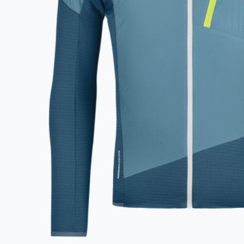 Bluza trekkingowa męska ORTOVOX Ladiz Hybrid petrol blue
