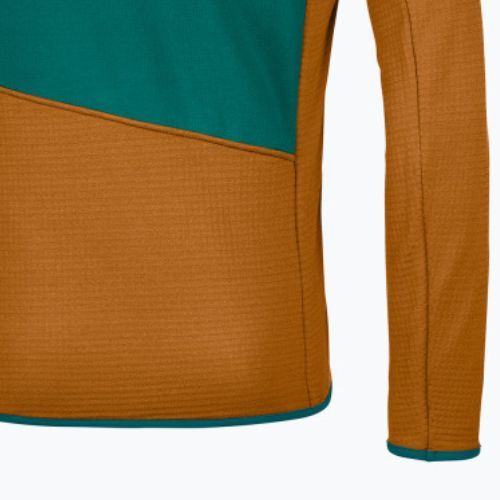 Bluza trekkingowa męska ORTOVOX Fleece Grid sly fox