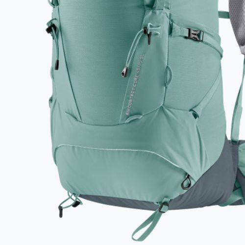Plecak trekkingowy damski deuter Aircontact Core 45 + 10 l SL jade/graphite