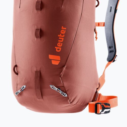 Plecak wspinaczkowy deuter Guide 24 l redwood/papaya