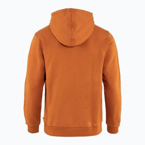 Bluza męska Fjällräven Logo Hoodie terracotta brown