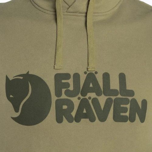 Bluza męska Fjällräven Logo Hoodie light olive