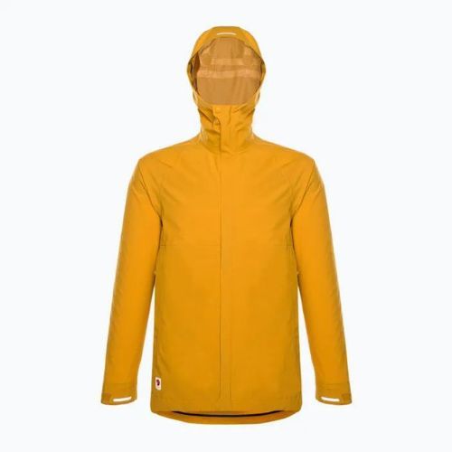 Kurtka przeciwdeszczowa męska Fjällräven HC Hydratic Trail mustard yellow