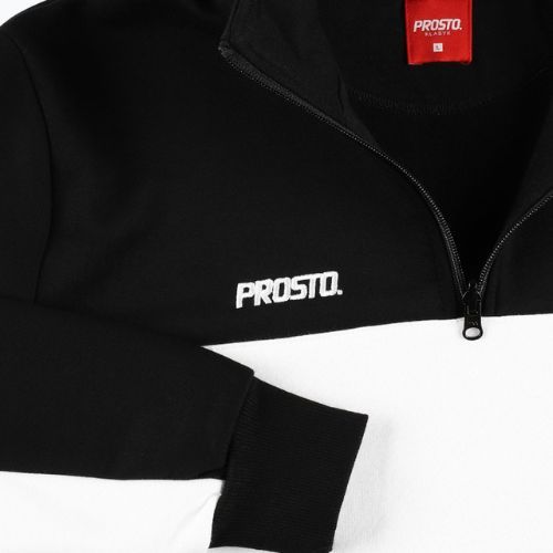 Bluza męska PROSTO Half Zip Sweatshirt black