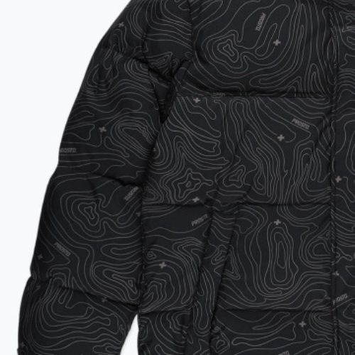 Kurtka zimowa męska PROSTO Puff Pattern black