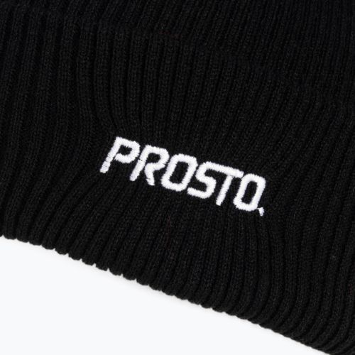 Czapka zimowa męska PROSTO Cumul black