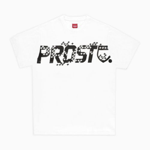 Koszulka męska PROSTO Plusrain white